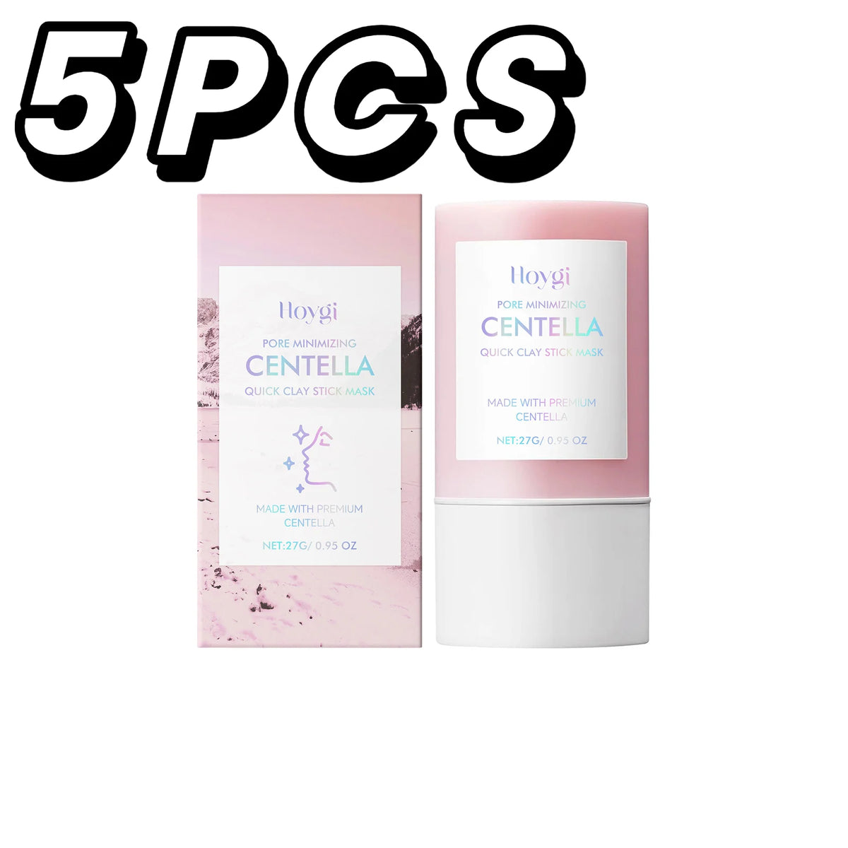 Korea Centella Rapid Pore Cleansing Clay Mask Quick Moisturizing Soothing Facial Brightening Face Mask Korean Skincare 27G