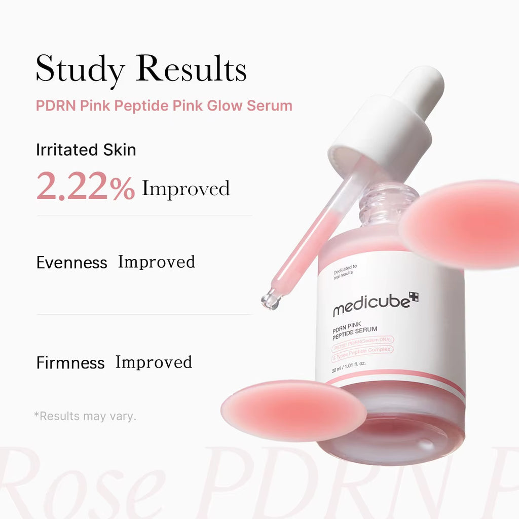 Salmon DNA PDRN Pink Peptide Serum,Smooth&Fast-Absorbing,Refreshing&Non-Sticky,Korean Skincare,K-Beauty,Korean Makeup