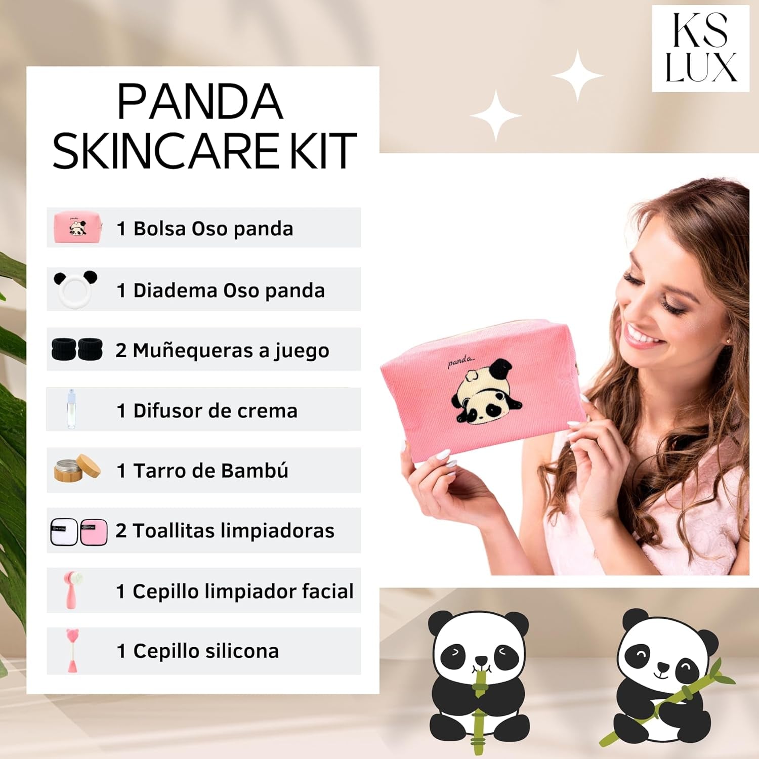 Kit Skincare Niñas, Skincare Kit, Set Regalo Mujer, Skin Care Coreano, Kit De Limpieza Facial, Cofre Regalo Mujer, Rutina Coreana Facial, Accesorios De Belleza, Skin Care Adolescentes, KS LUX