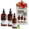 Beardburys Essentials Pack Cuidado Facial Hombre Diario Skincare (Facial Mousturising Kit)