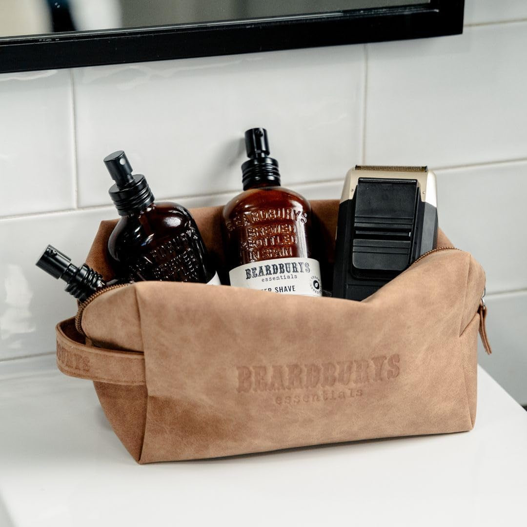 Beardburys Essentials Pack Cuidado Facial Hombre Diario Skincare (Facial Mousturising Kit)