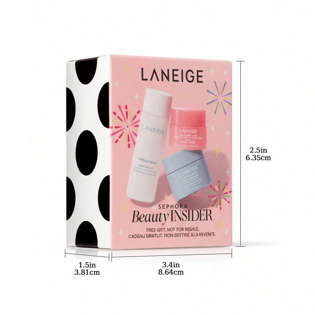 LANEIGE 3PC -LANEIGE Hydration Heroes- Water Bank Mouth Sleeping Mask Cream Skin ,S Ephora Beauty Insider ,Water Bank Moisturizer Mouth Mask LANEIGE - 10Ml / 0.33 Fl.Oz LANEIGE Water Bank Blue Hyaluronic Cream Moisturizer - 25Ml / 0.84 Fl.Oz LANEIGE Cream Skin Cerapeptide Toner & Moisturizer - 3 G / 0.10 Oz LANEIGE Lip Sleeping Mask in Shade Berry"