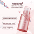 PDRN Pink Collagen Exosome Shot,Pink Transparent Liquid,Lightweight&Fast-Absorbing,Two Versions,K-Beauty,Korean Makeup