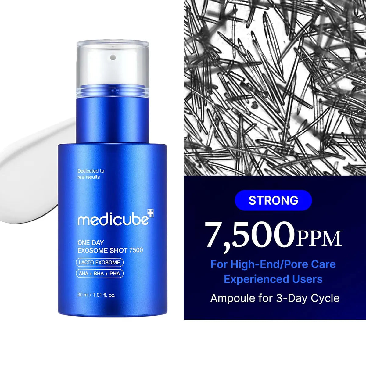 One Day Exosome Shot,Fast-Absorbing & Non-Sticky,Advanced Booster,Intensive Care,Korean Skincare,Korean Makeup