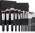 Ducare 15-Piece Makeup Brush Set with Carrying Bag
