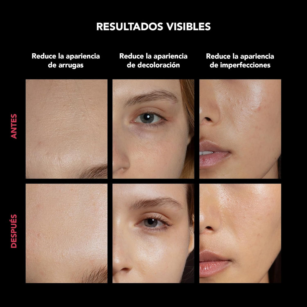 FAQ 202 Mascarilla LED + Sérum De Luz Roja + Pack De Parches De Microagujas